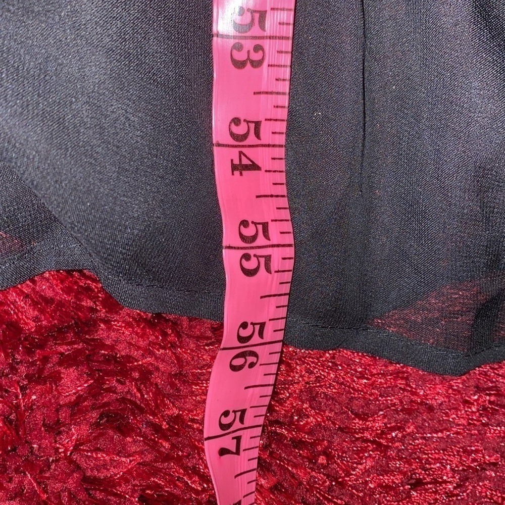 New look floral black sheer bottom sleeveless maxi  dress Sz S - Picture 7 of 14